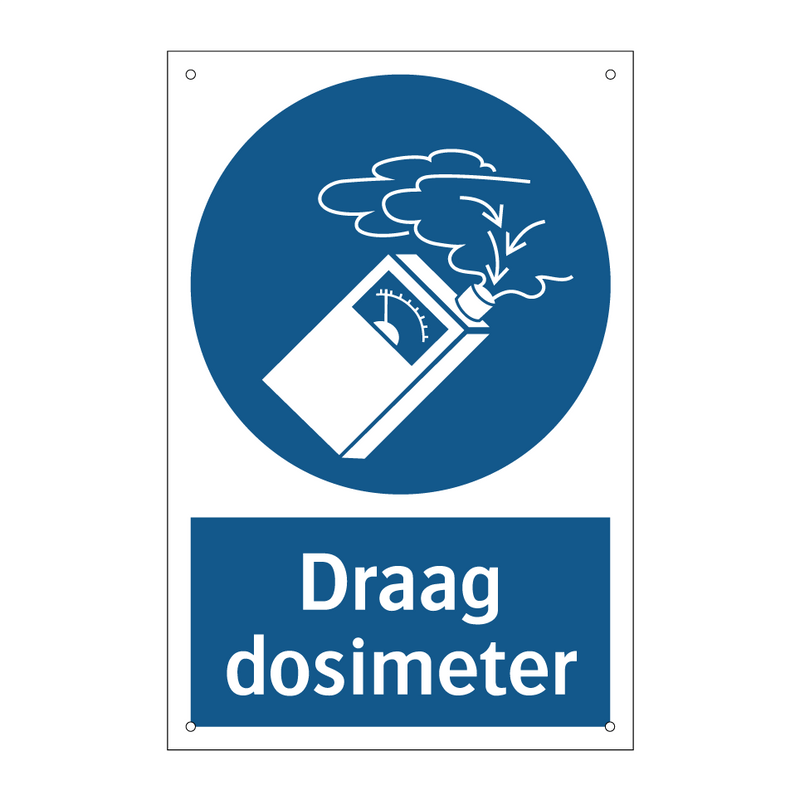 Draag dosimeter & Draag dosimeter & Draag dosimeter & Draag dosimeter & Draag dosimeter