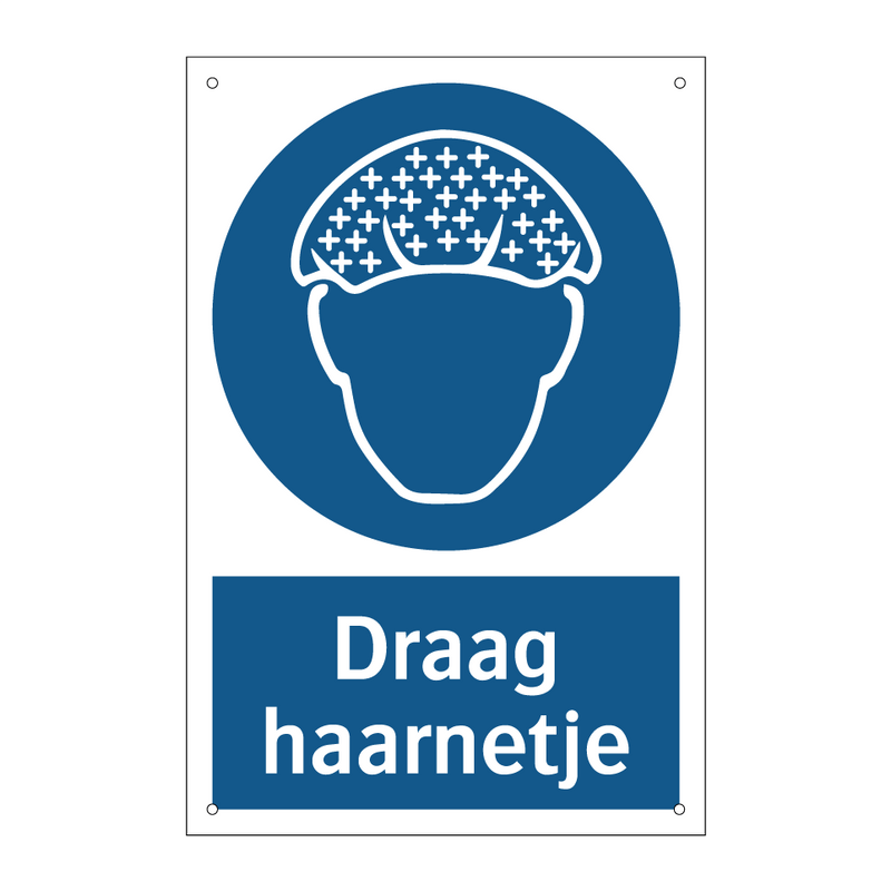 Draag haarnetje & Draag haarnetje & Draag haarnetje & Draag haarnetje & Draag haarnetje