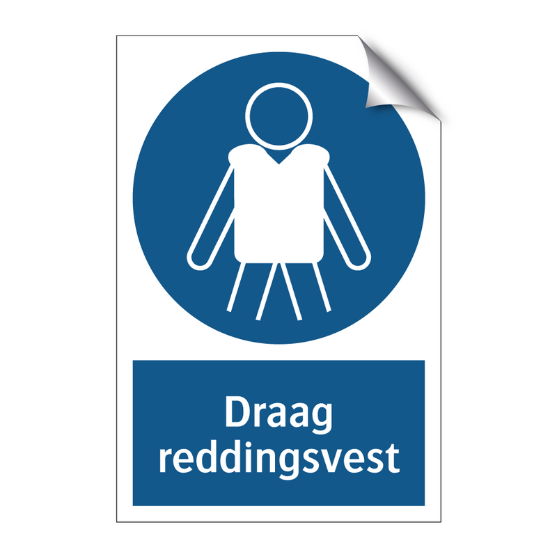 Draag reddingsvest & Draag reddingsvest & Draag reddingsvest & Draag reddingsvest