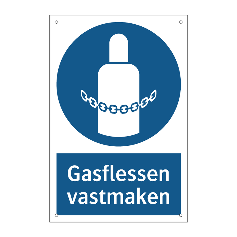 Gasflessen vastmaken & Gasflessen vastmaken & Gasflessen vastmaken & Gasflessen vastmaken