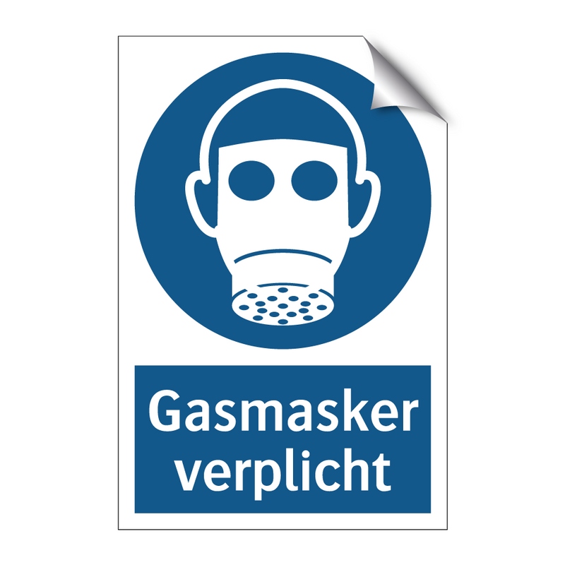 Gasmasker verplicht & Gasmasker verplicht & Gasmasker verplicht & Gasmasker verplicht