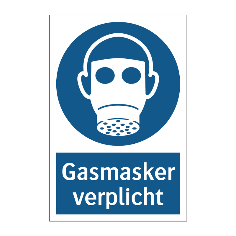 Gasmasker verplicht & Gasmasker verplicht & Gasmasker verplicht & Gasmasker verplicht