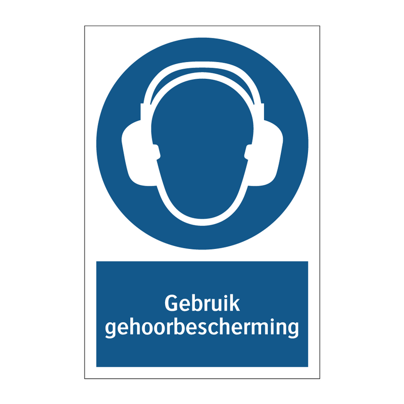 Gebruik gehoorbescherming & Gebruik gehoorbescherming & Gebruik gehoorbescherming