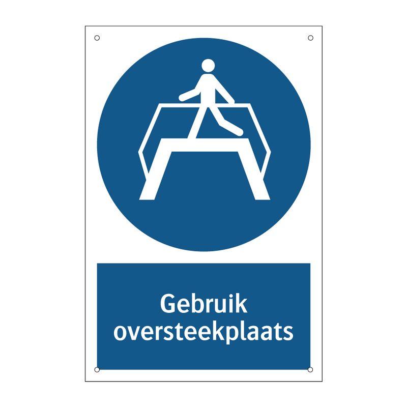 Gebruik oversteekplaats & Gebruik oversteekplaats & Gebruik oversteekplaats