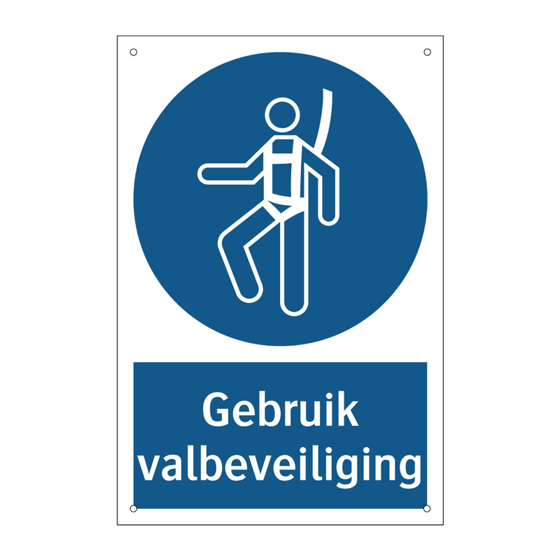 Gebruik valbeveiliging & Gebruik valbeveiliging & Gebruik valbeveiliging & Gebruik valbeveiliging