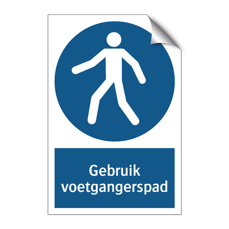 Gebruik voetgangerspad & Gebruik voetgangerspad & Gebruik voetgangerspad & Gebruik voetgangerspad