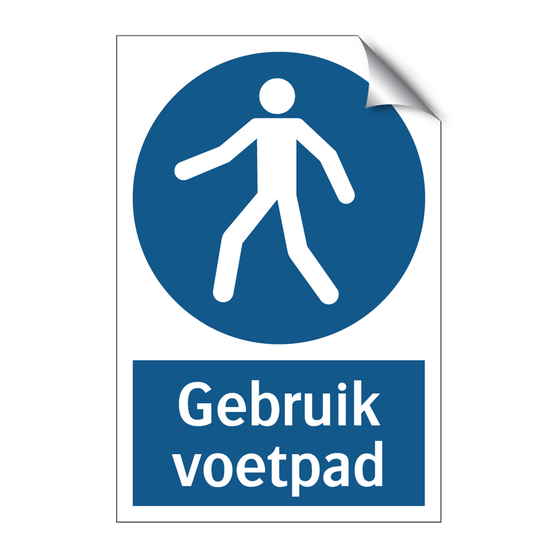 Gebruik voetpad & Gebruik voetpad & Gebruik voetpad & Gebruik voetpad