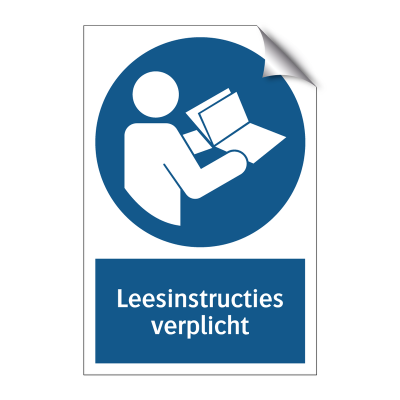 Leesinstructies verplicht & Leesinstructies verplicht & Leesinstructies verplicht