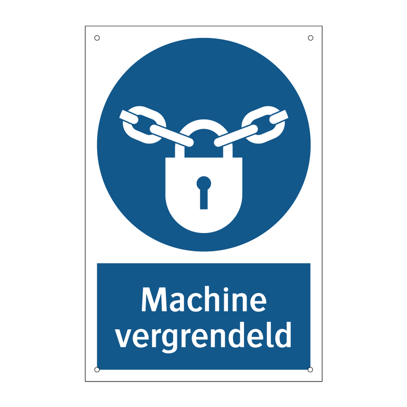 Machine vergrendeld & Machine vergrendeld & Machine vergrendeld & Machine vergrendeld