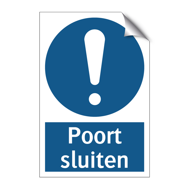 Poort sluiten & Poort sluiten & Poort sluiten & Poort sluiten