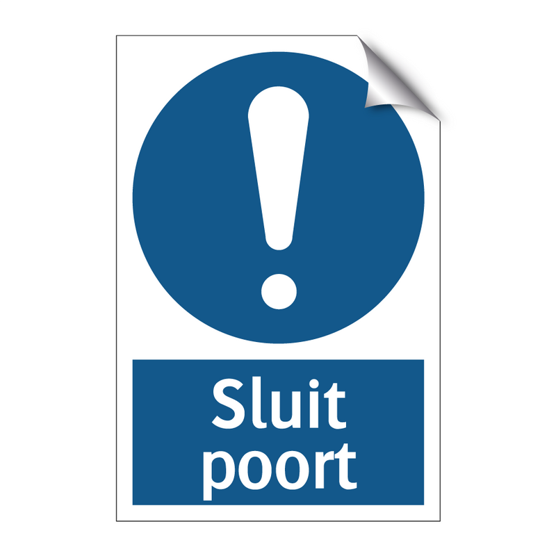 Sluit poort & Sluit poort & Sluit poort & Sluit poort