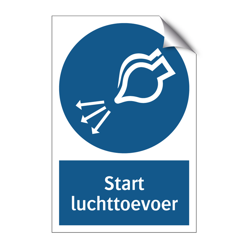 Start luchttoevoer & Start luchttoevoer & Start luchttoevoer & Start luchttoevoer