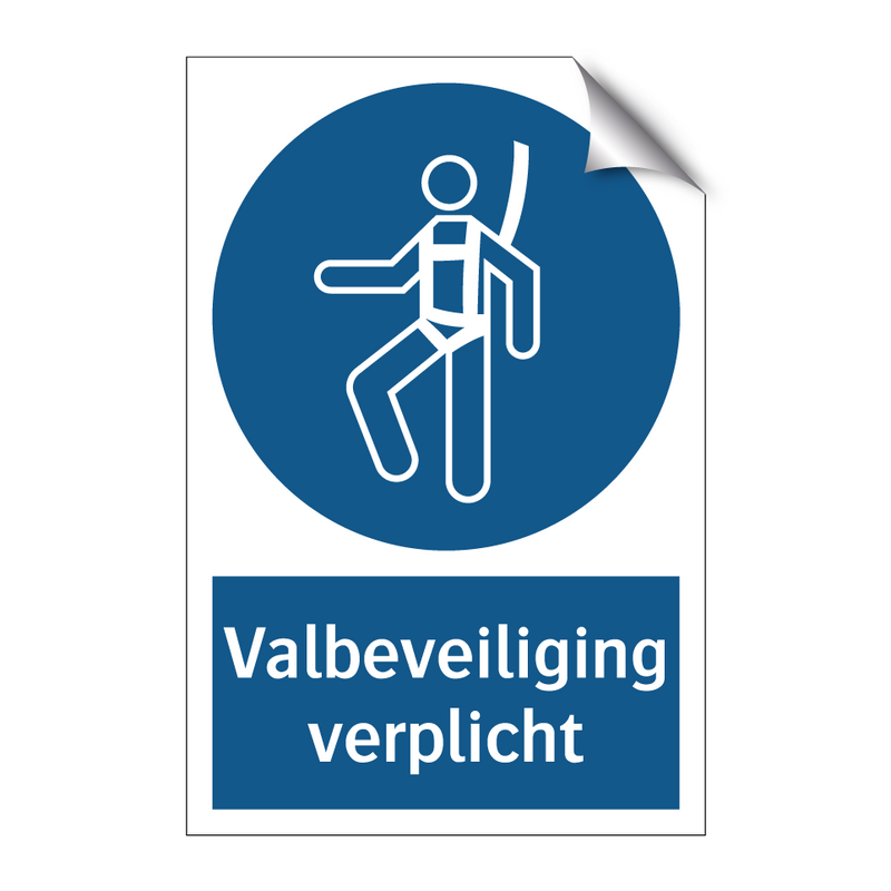 Valbeveiliging verplicht & Valbeveiliging verplicht & Valbeveiliging verplicht