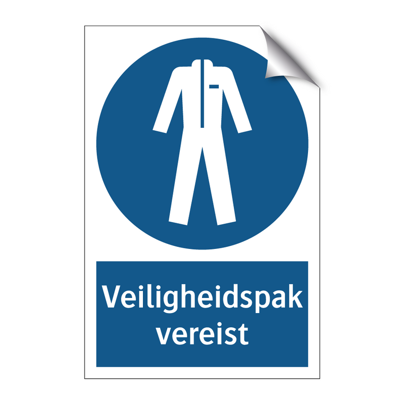 Veiligheidspak vereist & Veiligheidspak vereist & Veiligheidspak vereist & Veiligheidspak vereist