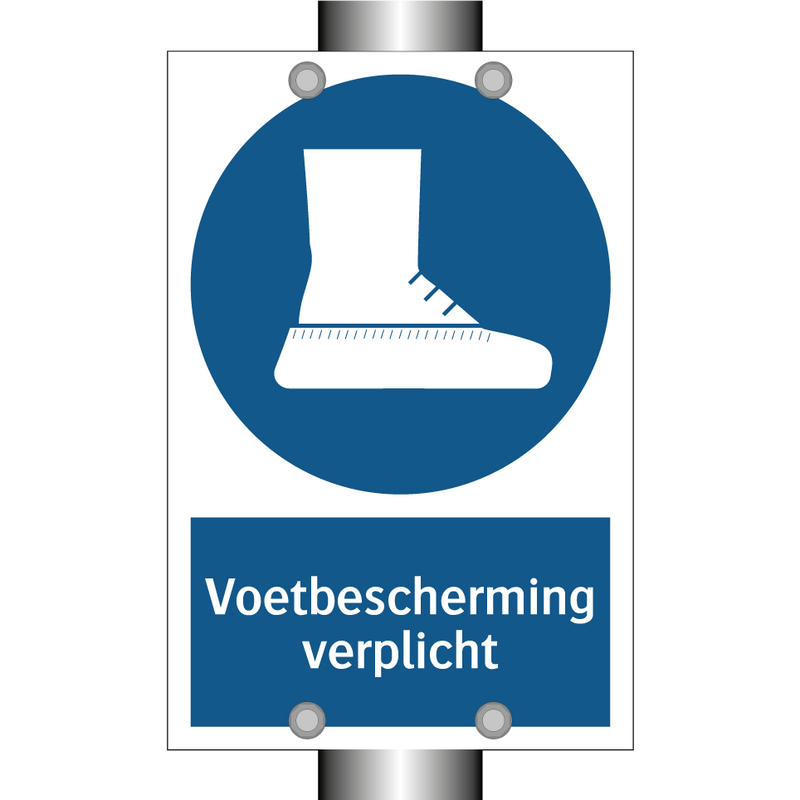 Voetbescherming verplicht & Voetbescherming verplicht & Voetbescherming verplicht