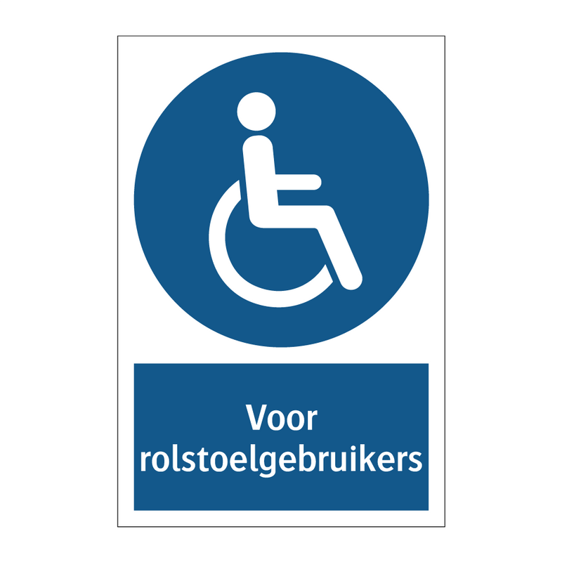 Voor rolstoelgebruikers & Voor rolstoelgebruikers & Voor rolstoelgebruikers