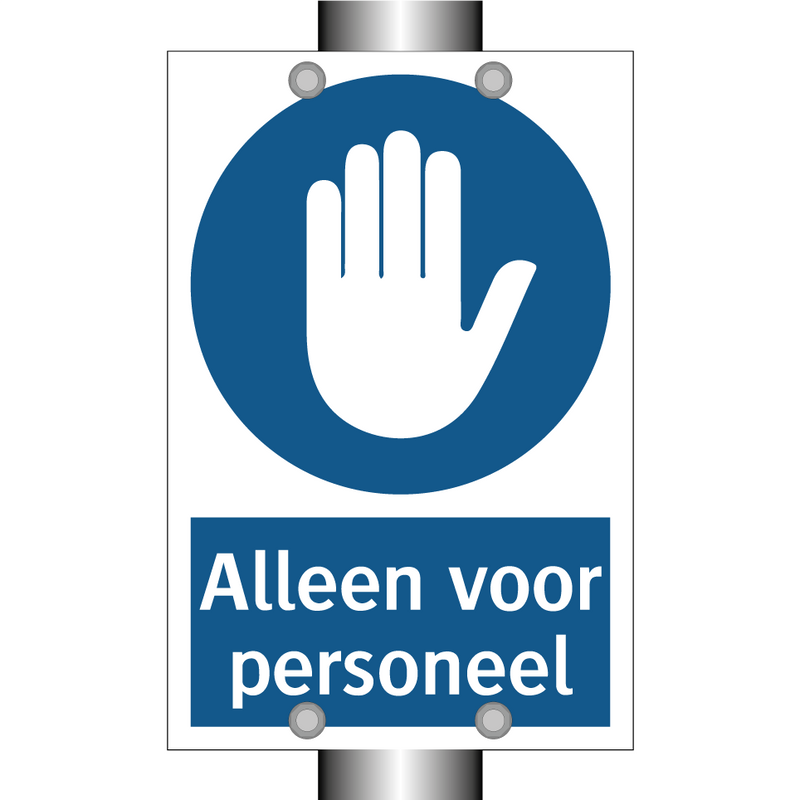 Alleen voor personeel & Alleen voor personeel & Alleen voor personeel & Alleen voor personeel