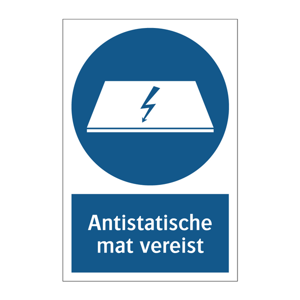 Antistatische mat vereist & Antistatische mat vereist & Antistatische mat vereist