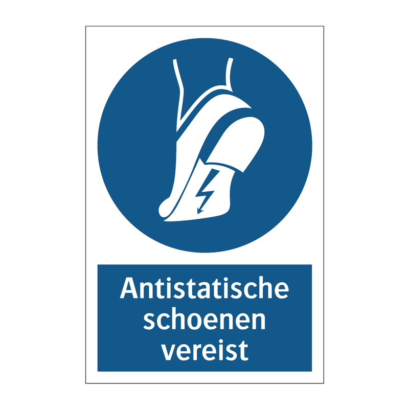 Antistatische schoenen vereist & Antistatische schoenen vereist & Antistatische schoenen vereist