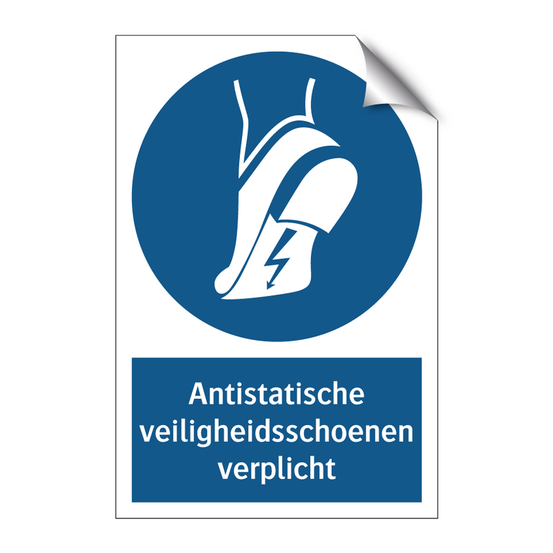 Antistatische veiligheidsschoenen verplicht & Antistatische veiligheidsschoenen verplicht