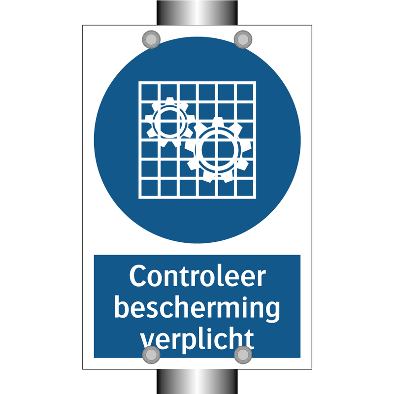 Controleer bescherming verplicht & Controleer bescherming verplicht