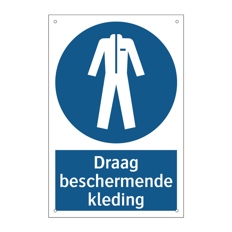 Draag beschermende kleding & Draag beschermende kleding & Draag beschermende kleding