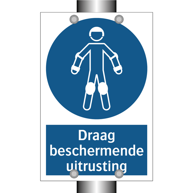 Draag beschermende uitrusting & Draag beschermende uitrusting & Draag beschermende uitrusting