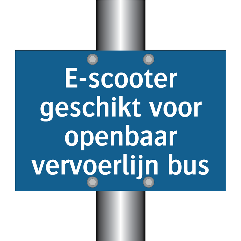 E-scooter geschikt voor openbaar vervoerlijn bus & E-scooter geschikt voor openbaar vervoerlijn bus