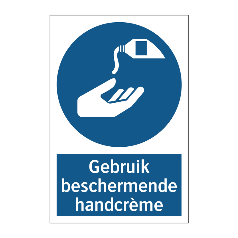 Gebruik beschermende handcrème & Gebruik beschermende handcrème & Gebruik beschermende handcrème