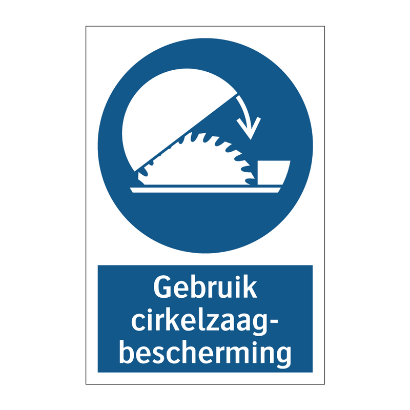 Gebruik cirkelzaag- bescherming & Gebruik cirkelzaag- bescherming & Gebruik cirkelzaag- bescherming