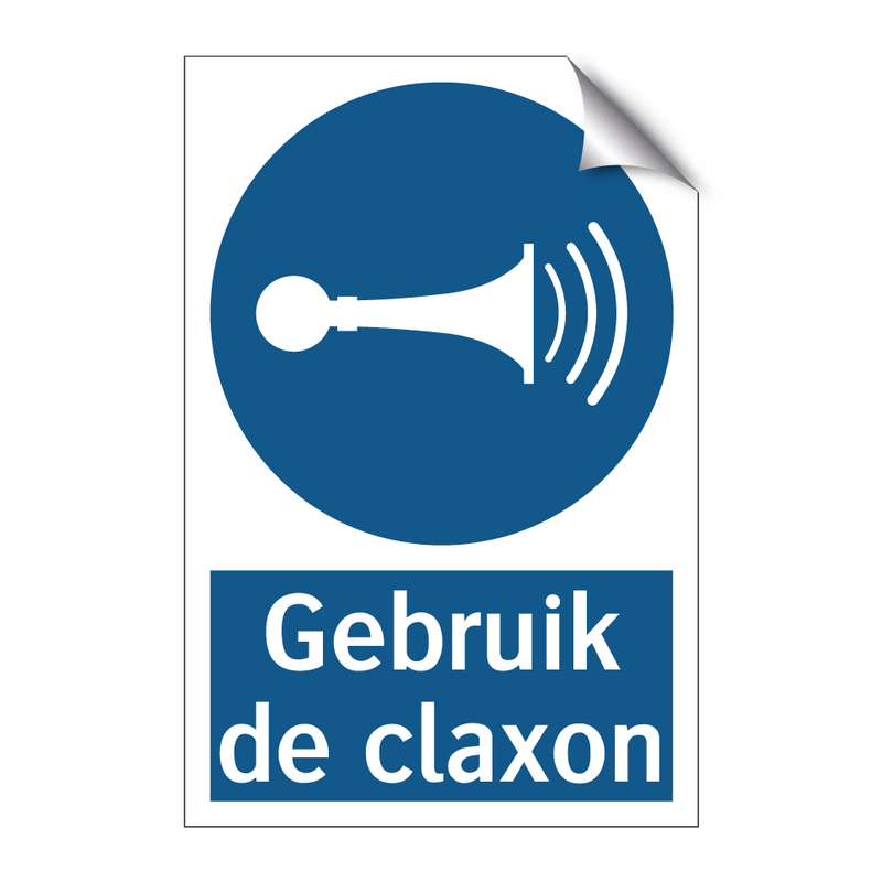 Gebruik de claxon & Gebruik de claxon & Gebruik de claxon & Gebruik de claxon