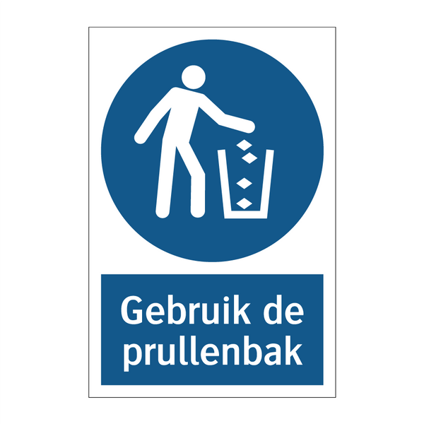 Gebruik de prullenbak & Gebruik de prullenbak & Gebruik de prullenbak & Gebruik de prullenbak