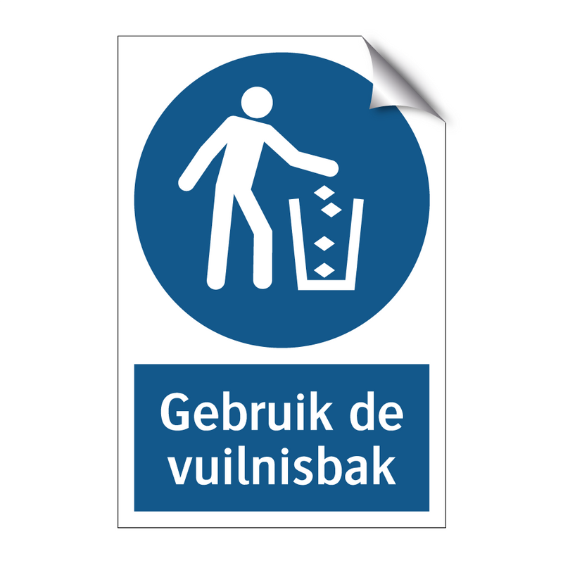 Gebruik de vuilnisbak & Gebruik de vuilnisbak & Gebruik de vuilnisbak & Gebruik de vuilnisbak