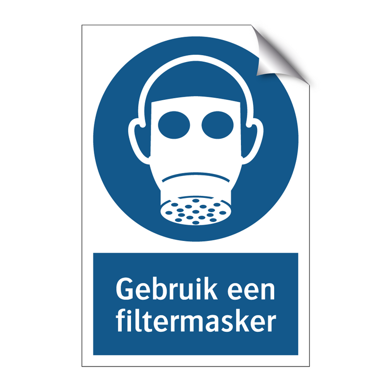 Gebruik een filtermasker & Gebruik een filtermasker & Gebruik een filtermasker