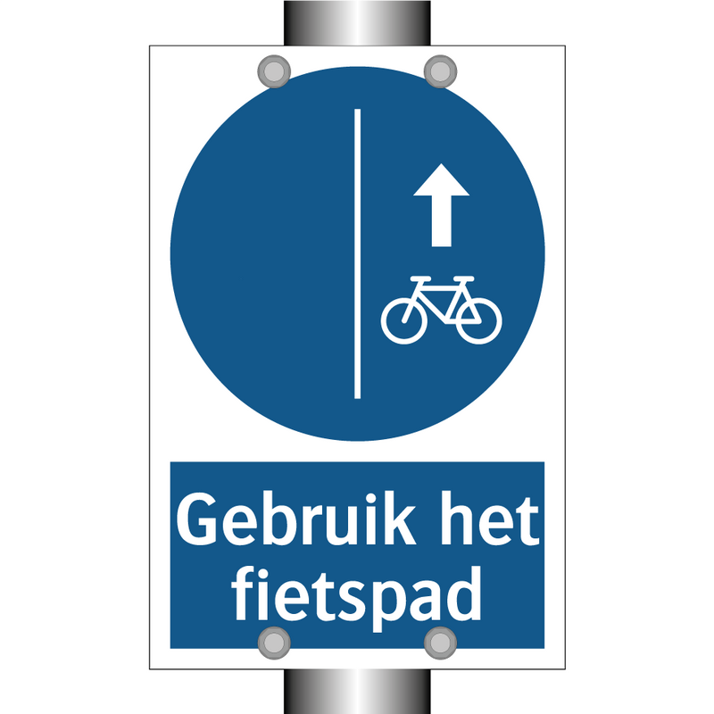 Gebruik het fietspad & Gebruik het fietspad & Gebruik het fietspad & Gebruik het fietspad