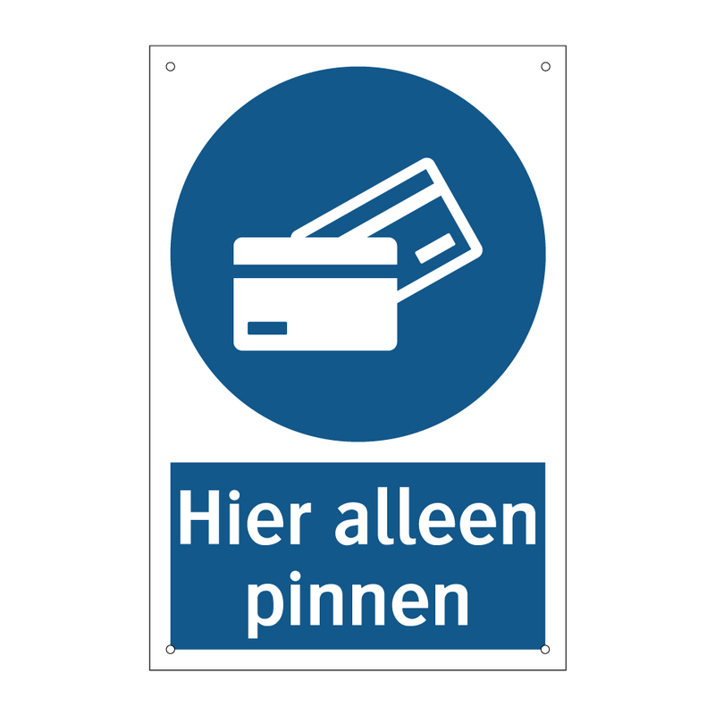 Hier alleen pinnen & Hier alleen pinnen & Hier alleen pinnen & Hier alleen pinnen