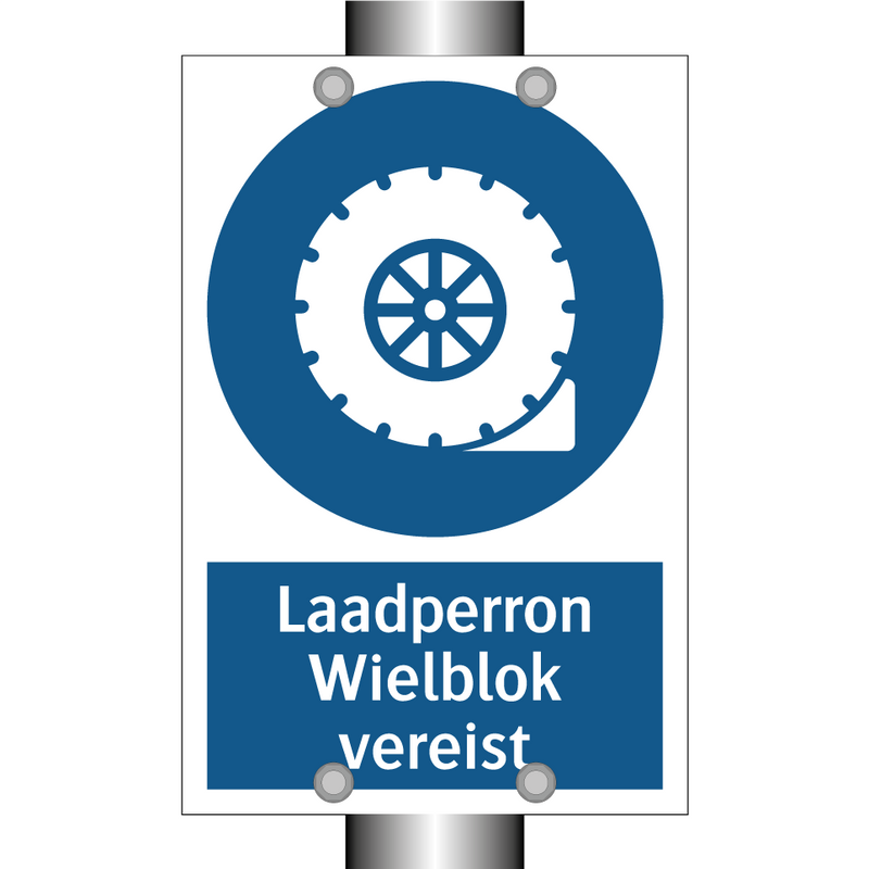 Laadperron Wielblok vereist & Laadperron Wielblok vereist & Laadperron Wielblok vereist