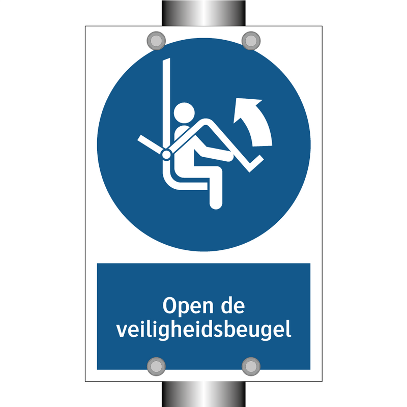 Open de veiligheidsbeugel & Open de veiligheidsbeugel & Open de veiligheidsbeugel