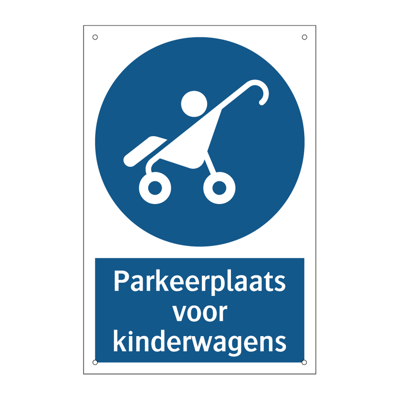 Parkeerplaats voor kinderwagens & Parkeerplaats voor kinderwagens & Parkeerplaats voor kinderwagens