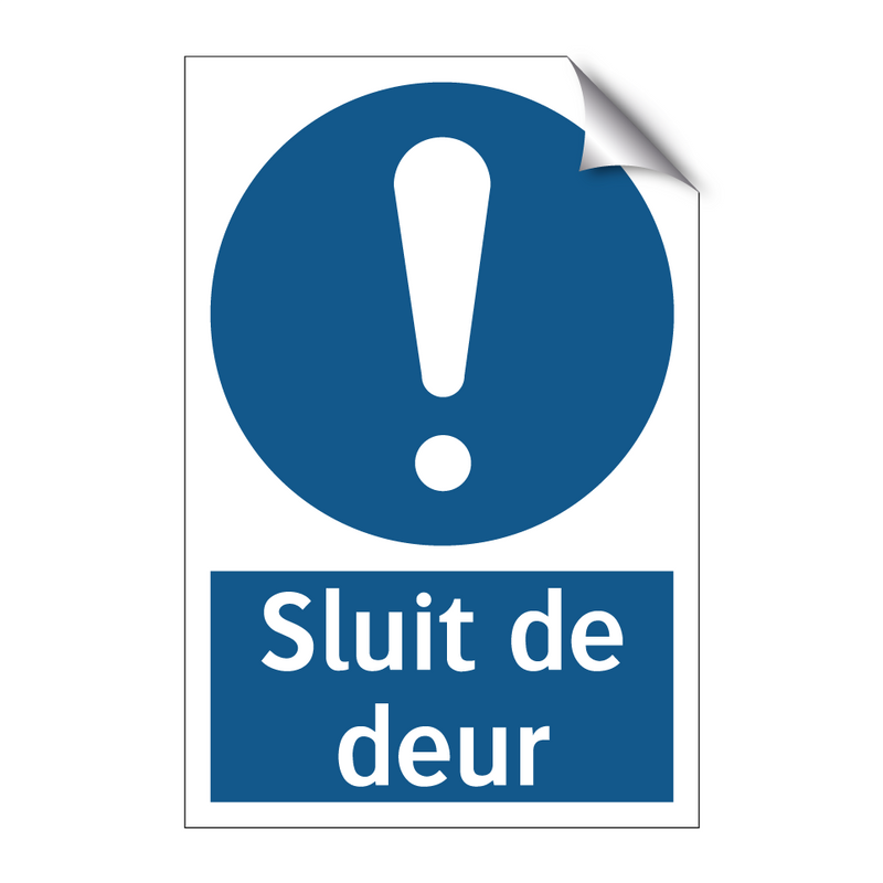 Sluit de deur & Sluit de deur & Sluit de deur & Sluit de deur