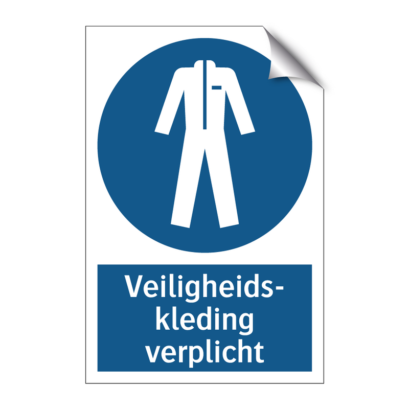 Veiligheids- kleding verplicht & Veiligheids- kleding verplicht & Veiligheids- kleding verplicht