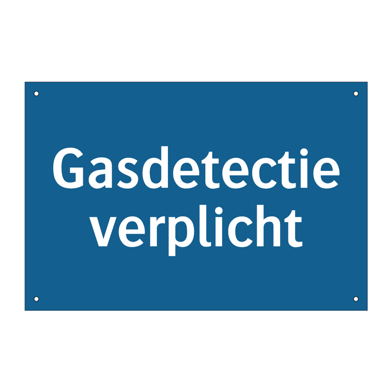 Gasdetectie verplicht & Gasdetectie verplicht & Gasdetectie verplicht & Gasdetectie verplicht