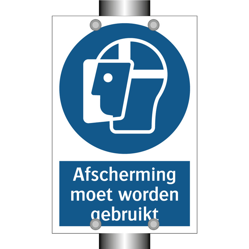 Afscherming moet worden gebruikt & Afscherming moet worden gebruikt