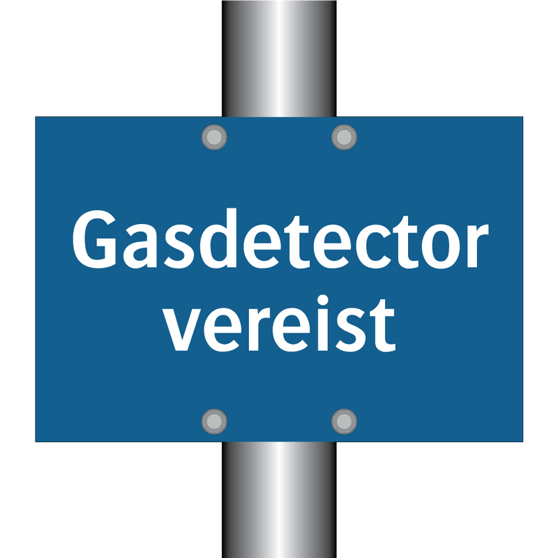 Gasdetector vereist & Gasdetector vereist & Gasdetector vereist & Gasdetector vereist