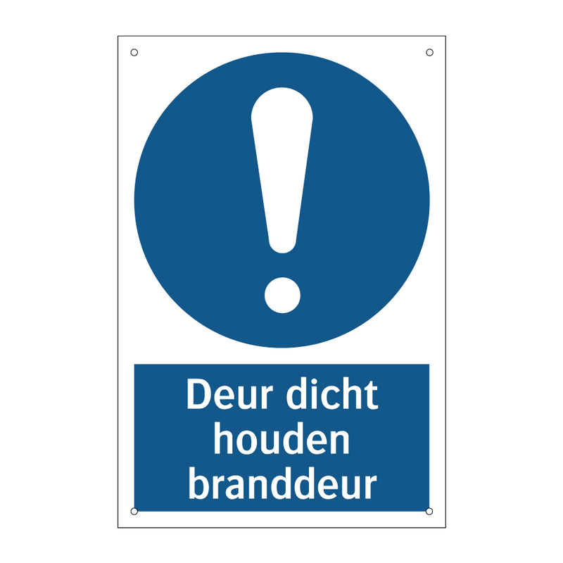 Deur dicht houden branddeur & Deur dicht houden branddeur & Deur dicht houden branddeur