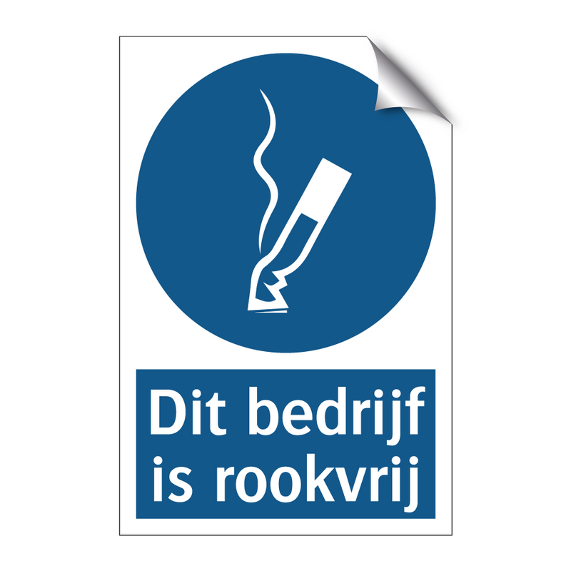 Dit bedrijf is rookvrij & Dit bedrijf is rookvrij & Dit bedrijf is rookvrij