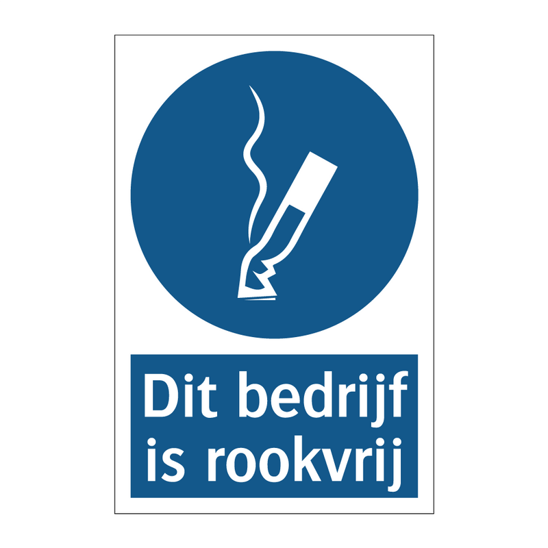 Dit bedrijf is rookvrij & Dit bedrijf is rookvrij & Dit bedrijf is rookvrij