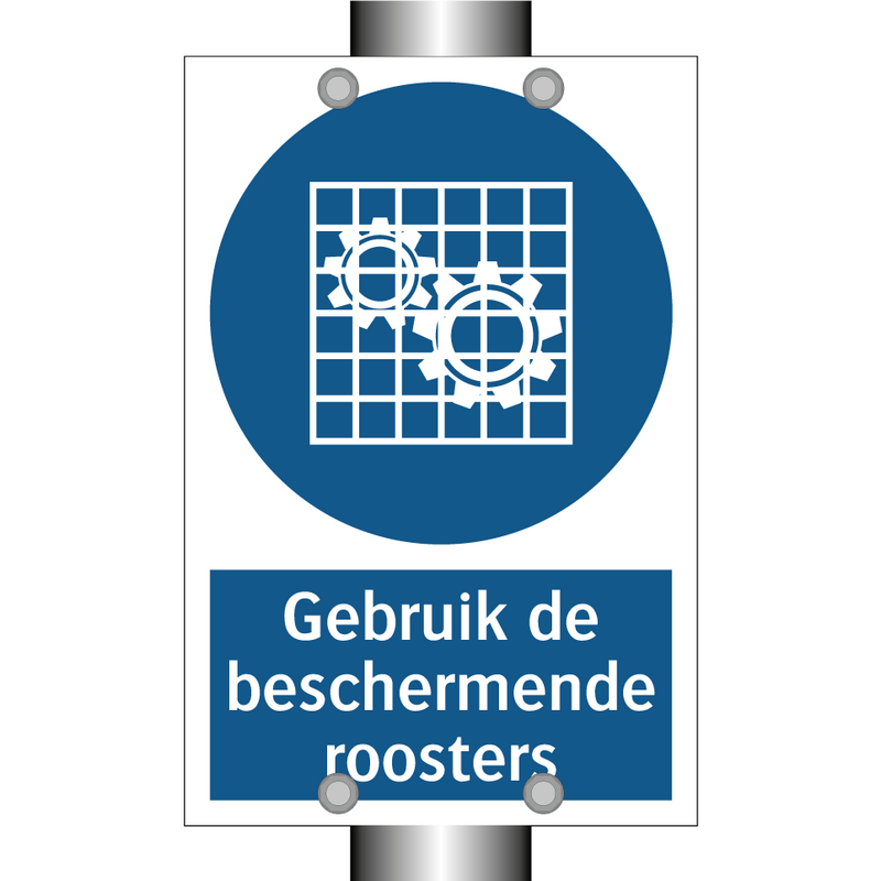 Gebruik de beschermende roosters & Gebruik de beschermende roosters