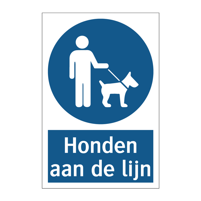 Honden aan de lijn & Honden aan de lijn & Honden aan de lijn & Honden aan de lijn