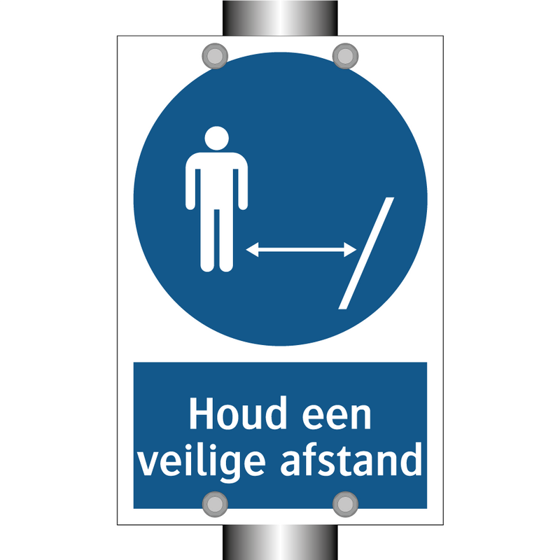 Houd een veilige afstand & Houd een veilige afstand & Houd een veilige afstand